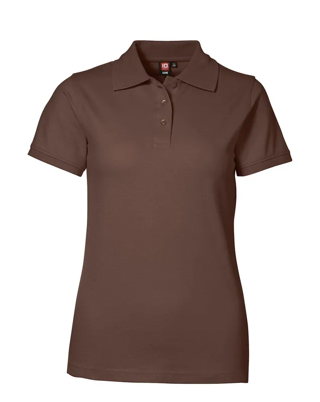 ID Feminin Stretch Polo Brun (#2200)