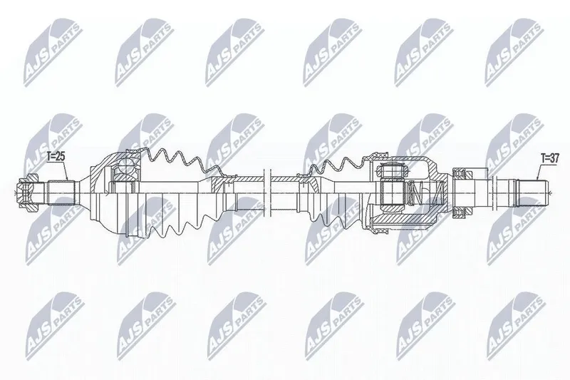 Drivaxel NTY NPW-CT-107