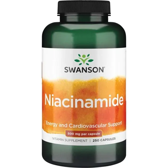 Swanson - Niacinamid, 250 kapslar