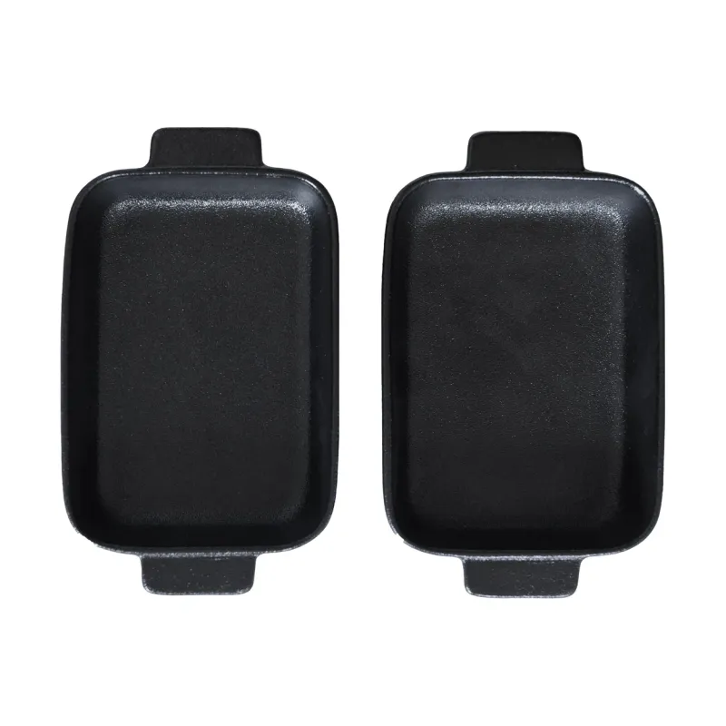 Satake Ugnsform Porslin Svart 19cm 2-pack