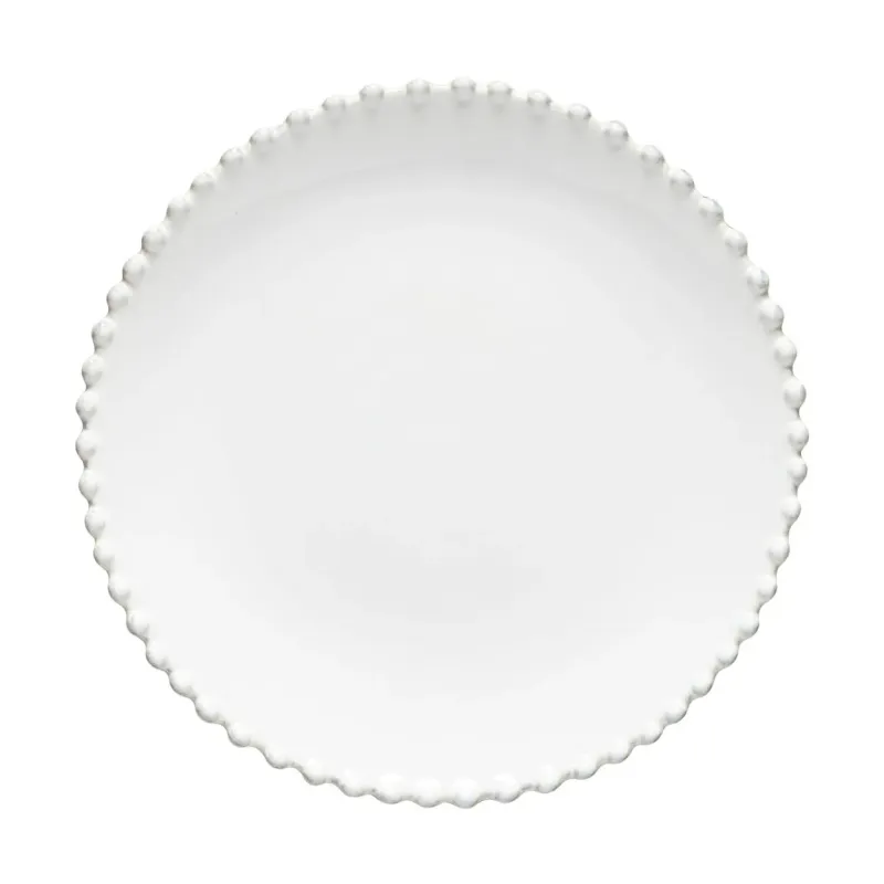 Costa Nova Pearl assiett Vit, Ø22 cm