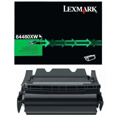 Lexmark 64480XW Toner Black – Tonerkassett Svart