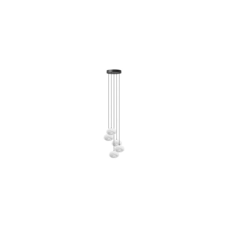 Umage Rosette mini G4 cordset with canopy, cluster 5