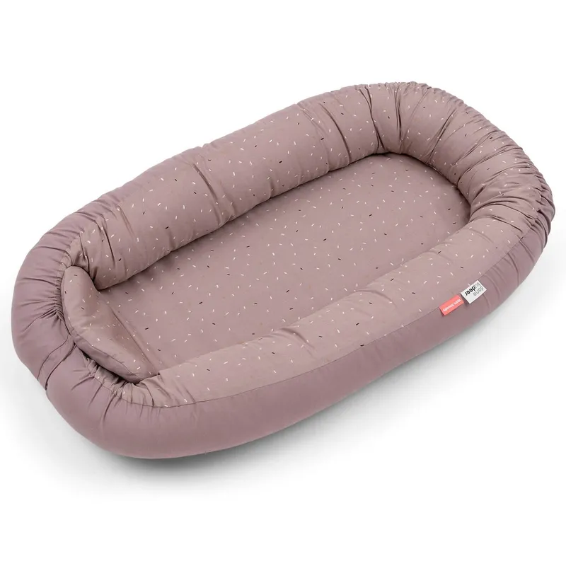 Done By Deer Babynest Confetti, Pink - Bäst i test