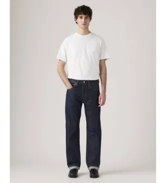 Levi’s för män. 00501-3722 Jeans 501 Original marinblå (33/30), Casual, Bomull, Denim, Marino