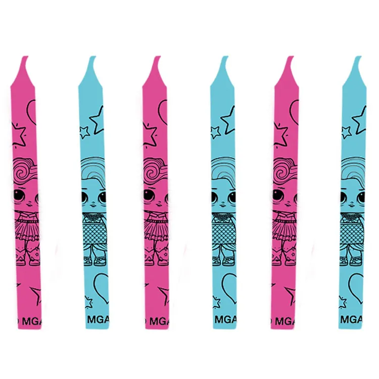 Tårtljus LOL Surprise, 12-pack