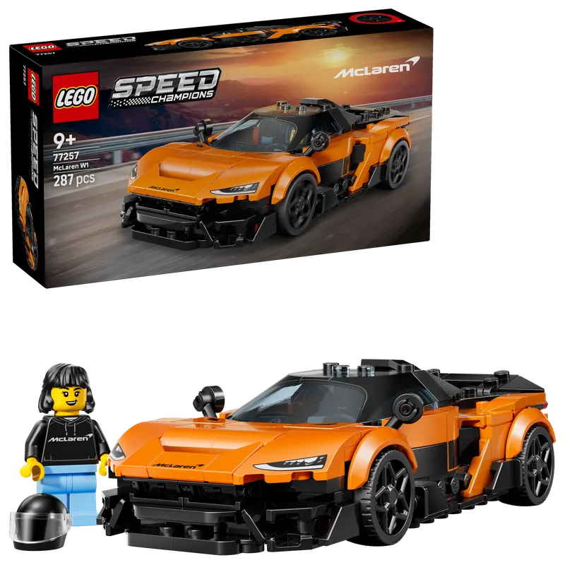 LEGO Speed Champions 77257 McLaren W1 byggsats, 287 st.