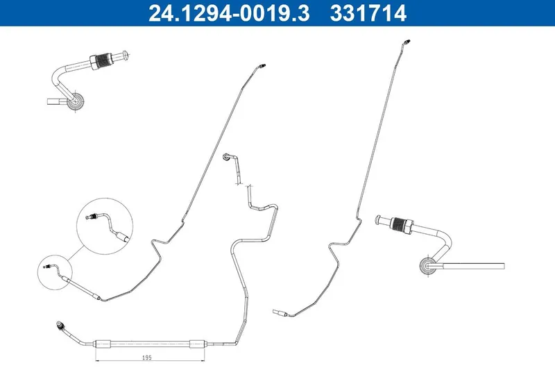 Bromsslang ATE 24.1294-0019.3