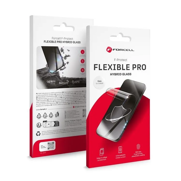 Forcell Galaxy S25 Plastfilm Skärmskydd Flexible Nano - Clear