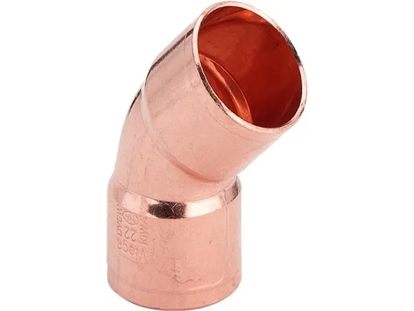 Viega Bend 45° m/m 22 mm copper