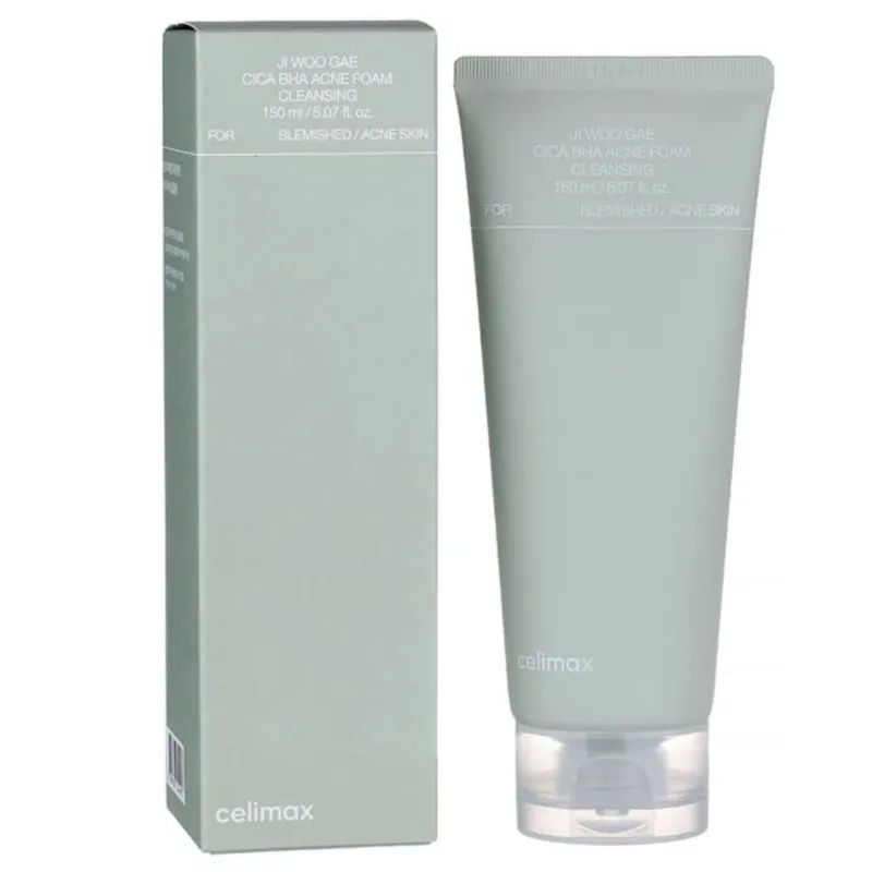 celimax Ji Woo Gae Cica BHA Acne Foam Cleansing 150ml AUTHENTIC STORE