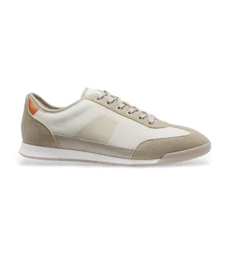 BOSS för män. 50563824 Träningsskor med beige räfflad sula (45), Karta, Nyckelband, Casual