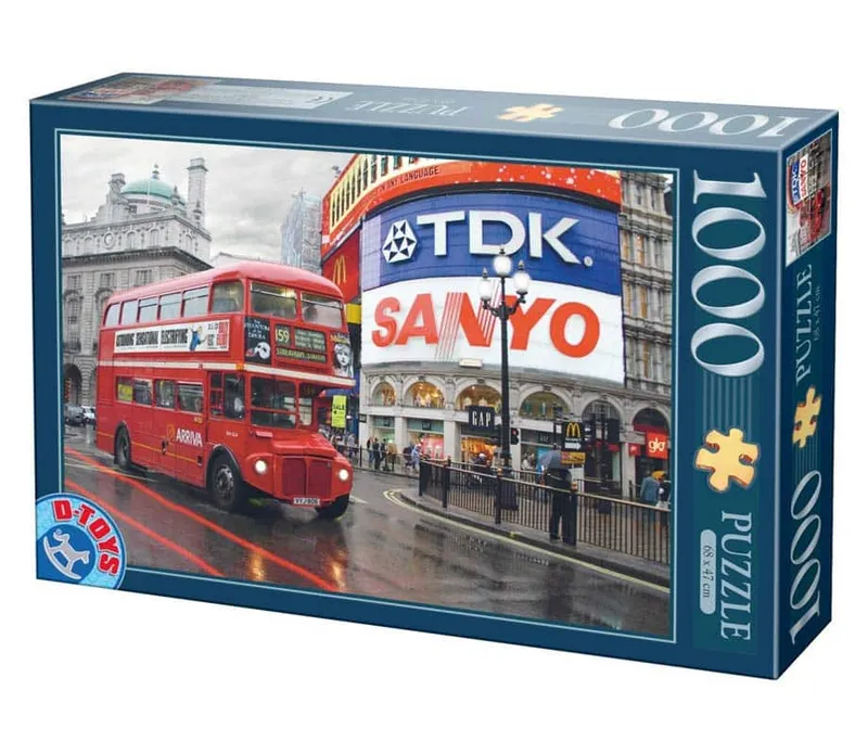 Dtoys Pussel – Piccadilly Circus, London 1000 bitar