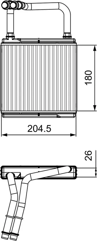 Värmepaket VALEO 811526