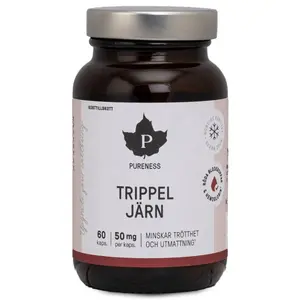 Trippel Järn 60 kapslar - Pureness