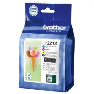 Brother LC3213VALDR / LC 3213 Value 4-Pack