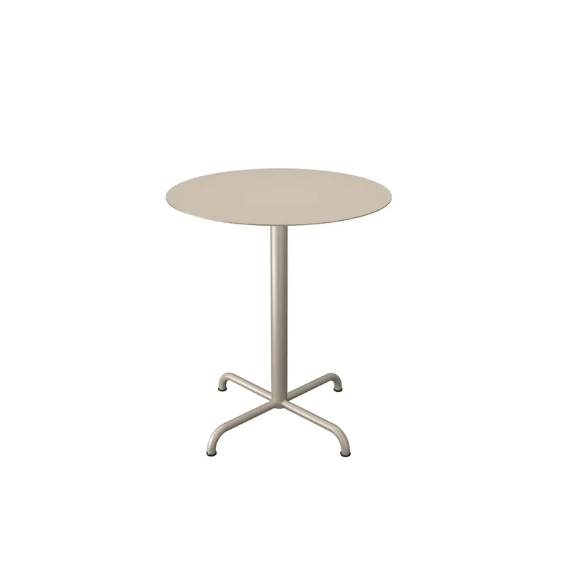 Houe, PICO Cafébord Ø64 cm, bas 4 ben beige
