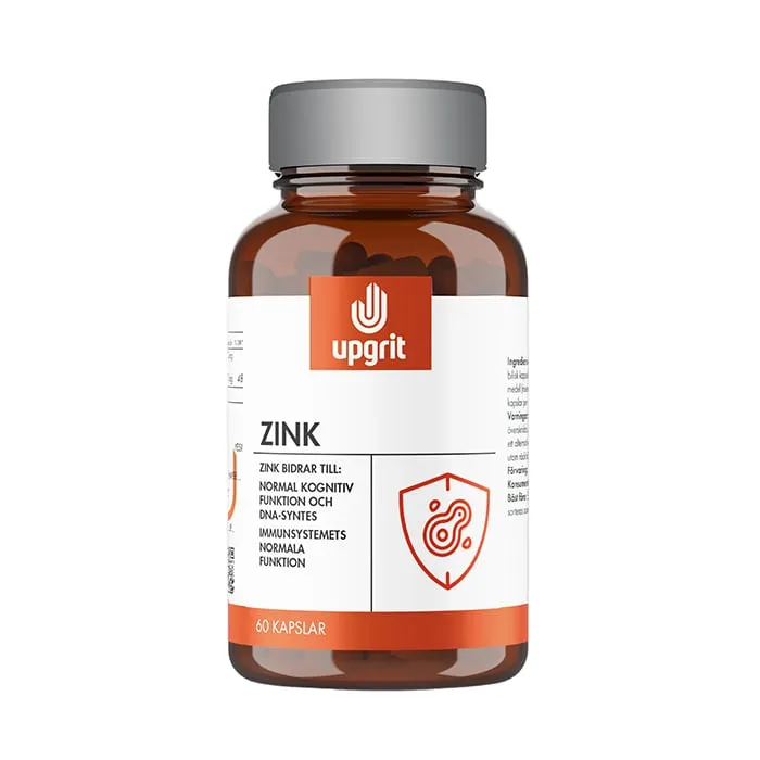 Upgrit Zink 60 kapslar