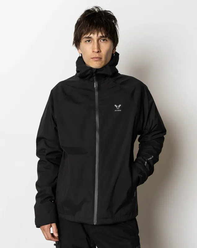 Fat Moose Sky Shell Hardshell-jacka Svart