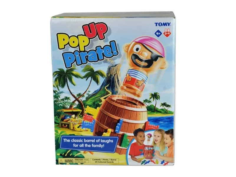 Pop Up Pirate, Tomy (SE/FI/NO/DK/EN)