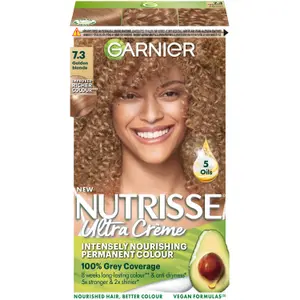 Garnier Nutrisse Ultra Créme Permanent Hårfärg 7.3 Golden Blonde
