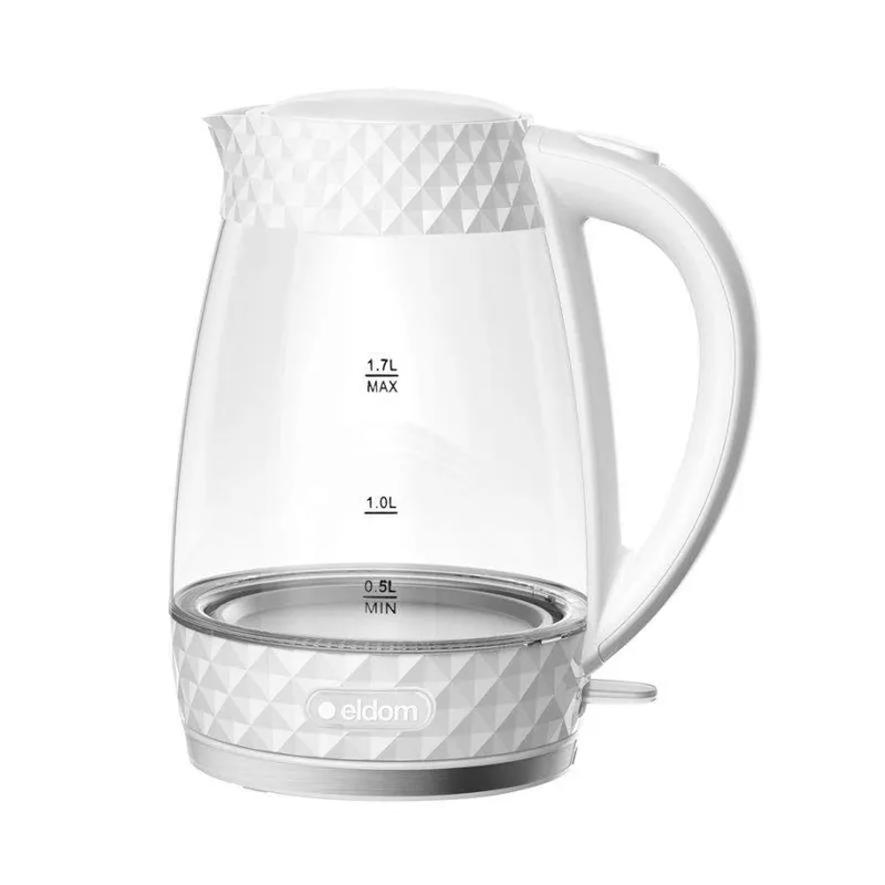 Sladdlös Vattenkokare 1,7L, 2200W, LED-ljus