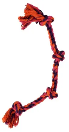 Dogman Hundleksak Rep med 4 Knutar 44cm
