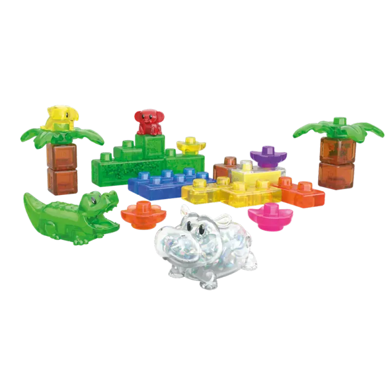 Jungle Set Byggklossar Djungel Jelly Blox