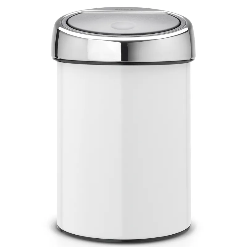Avfallshink Touch Bin 3 liter vit