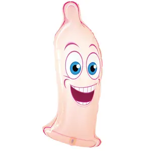 Foil Balloon Condom 42x98 cm Ballonger