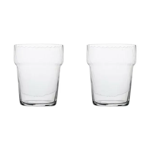 Byon Opacity dricksglas 30 cl 2-pack Klar