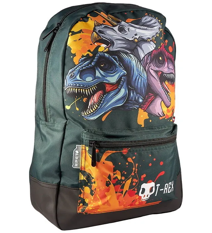 Pure Denmark Dino T-Rex Ryggsäck 16L, Green