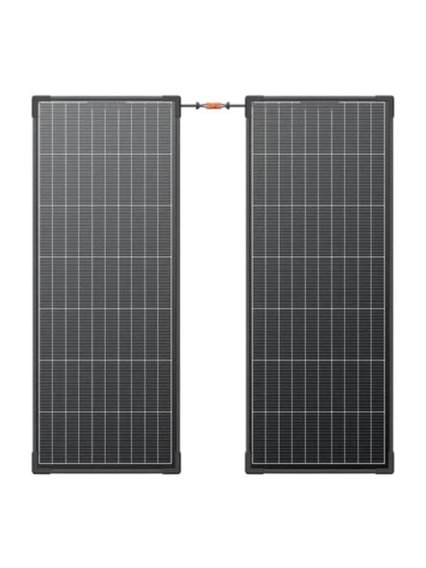 EcoFlow Set of 2x 130W Photovoltaic Panels Rigid Construction