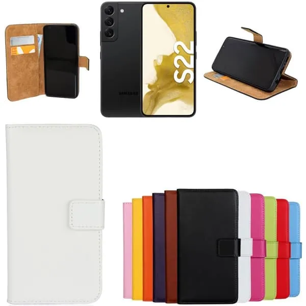 Samsung Galaxy S22 fodral plånboksfodral skal (#1805)