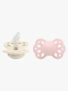 BIBS Infinity Nappar - 2-pack - Stl. 1 - Anatomisk - Ivory/Bloss