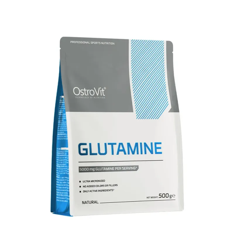 OstroVit - Glutaminpulver, 500 g, Naturlig