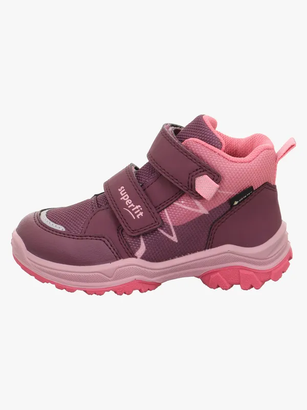 Superfit Jupiter GTX Vattentäta Mid Sneakers, Red/Pink, 26