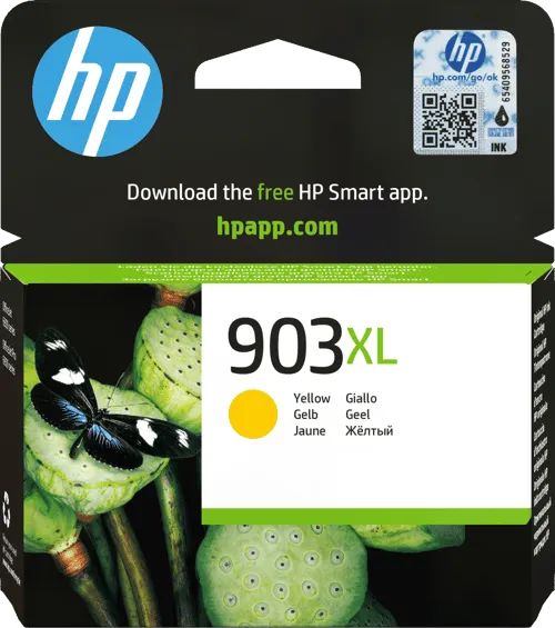 HP 903XL – gul originalpatron med hög kapacitet