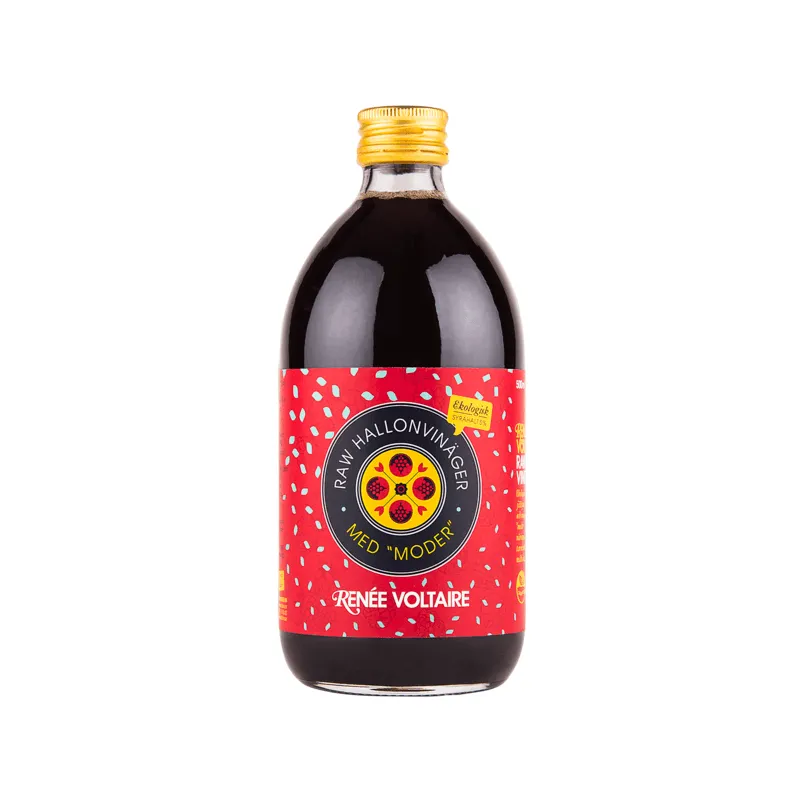 Renee Voltaire Raw Hallonvinäger med moder Eko, 500 ml