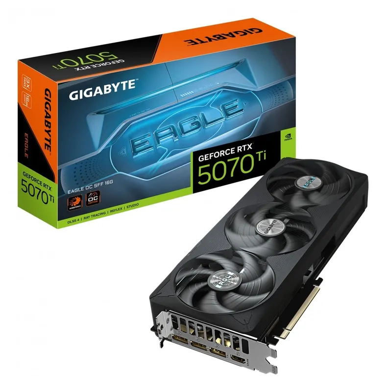 GIGABYTE GeForce RTX 5070 Ti EAGLE OC – 16GB GDDR7 RAM – Grafikkort