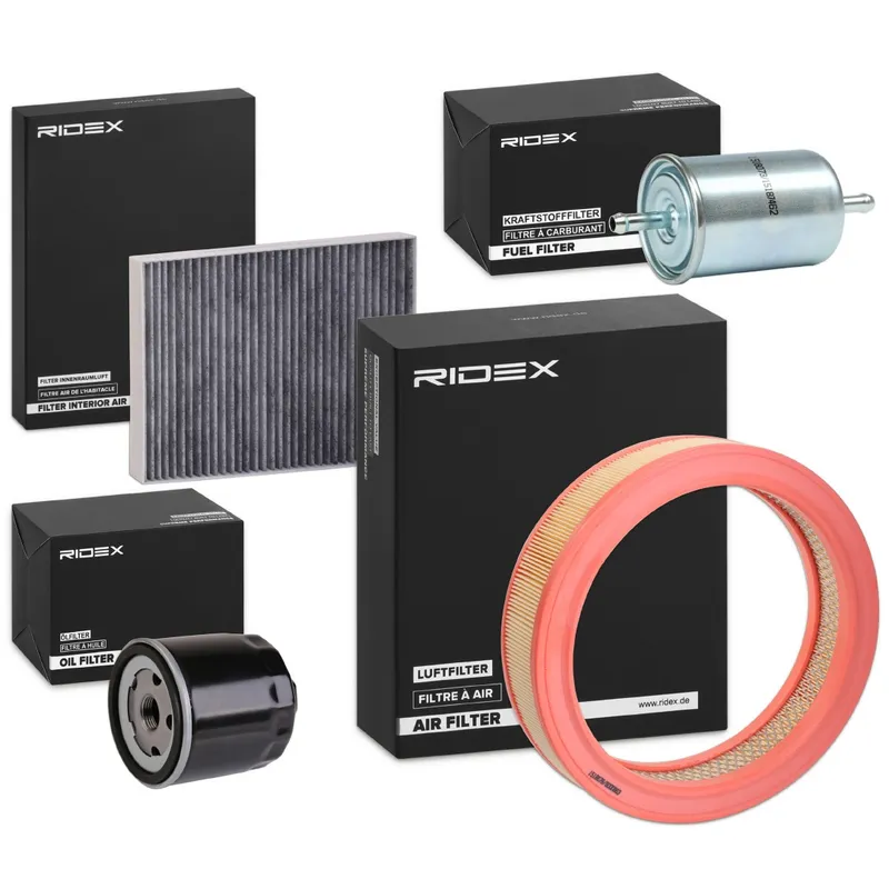 Filtersats RIDEX 4055F11758