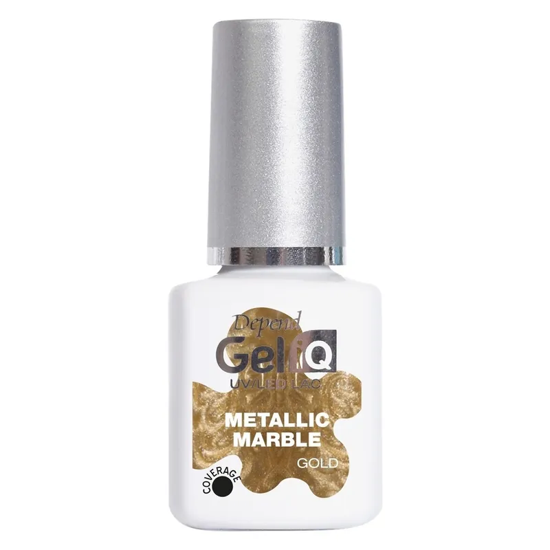 Depend Gel IQ Effects Metallic Marble Gold 5 ml