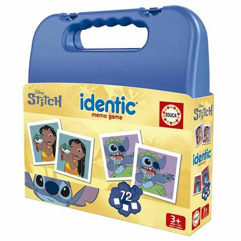 Educa Memoryspel – Stitch Resväska