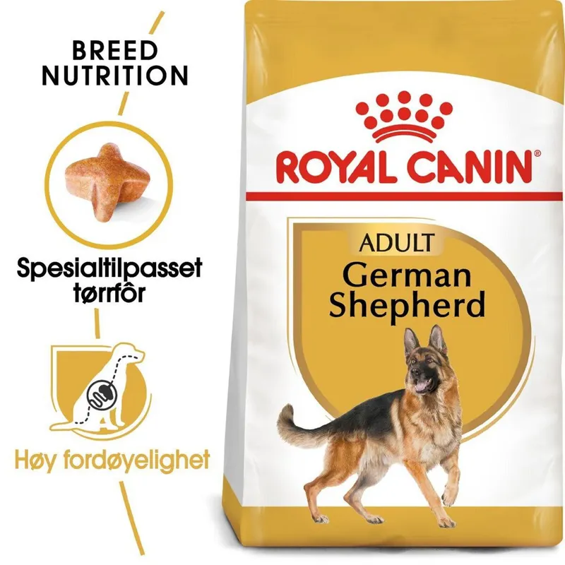 German Shepherd Adult Torrfoder för hund – 11 kg