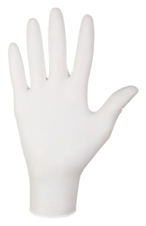 Nitrilhandske, Vit, L, Nitril, Puderfri, 100 st.