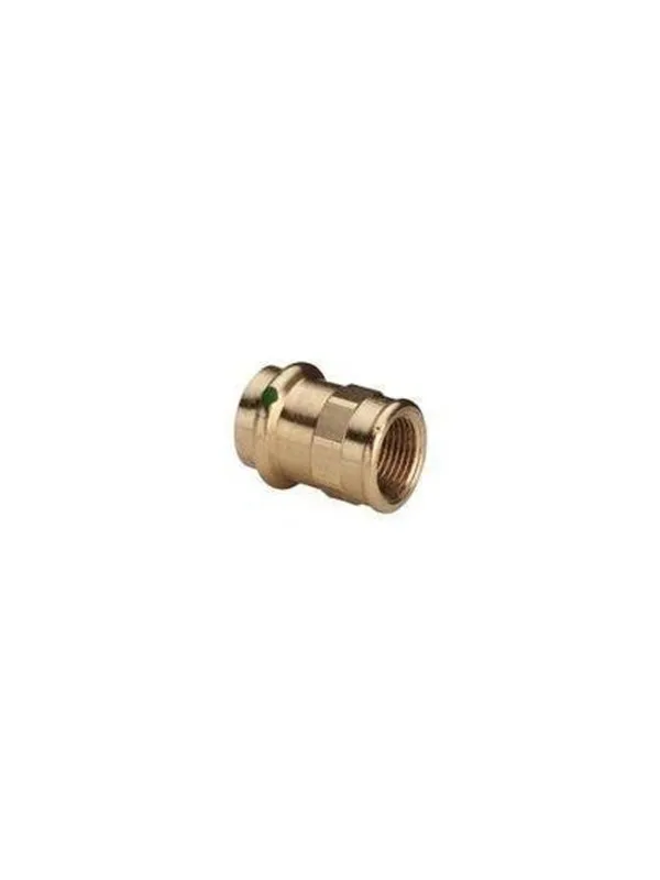 Viega Sanpress transition 18 x 3/4″ socket/socket gunmetal