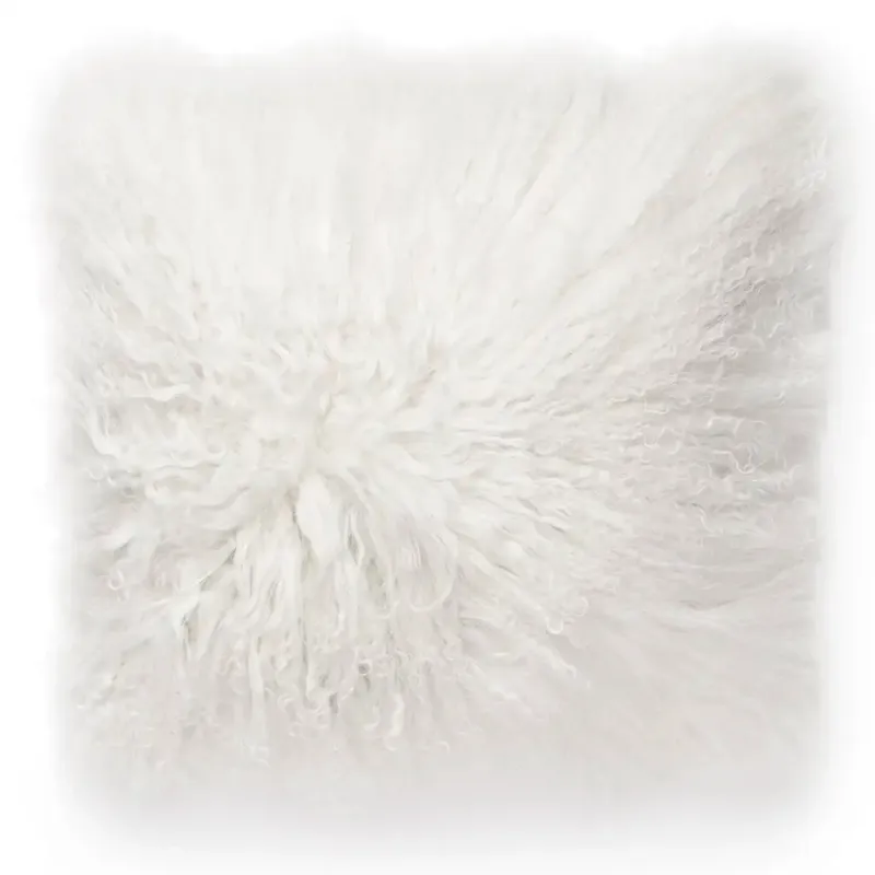 Skinnwille, Shansi kuddfodral 40×40 cm White