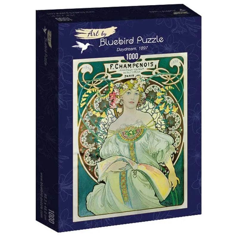 Bluebird Art Pussel - A.Mucha: Dagdröm 1000 bitar