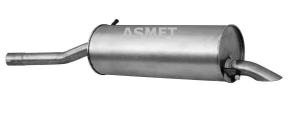 ASMET 09.094 Bakre ljuddämpare