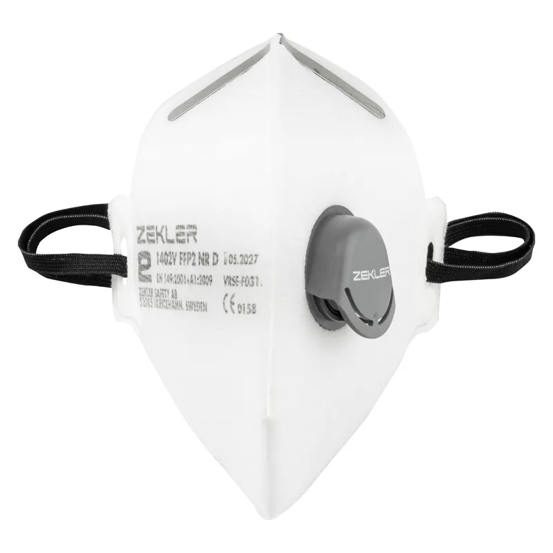 HALVMASK FILTRERANDE 3-PACK ZEKLER FFP2V | Beijerbygg Byggmaterial